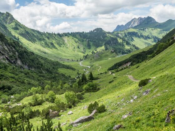 Klesenzatal - auf dem Weg zum Johannesjoch