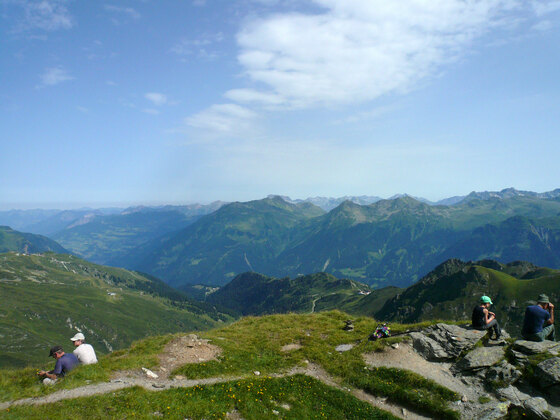 Aussicht von der Madrisella