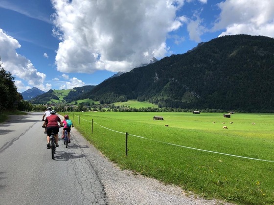 Richtung Leogang