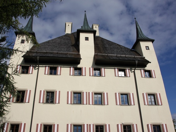 Das Schloss Lichtenau in Stuhlfelden.