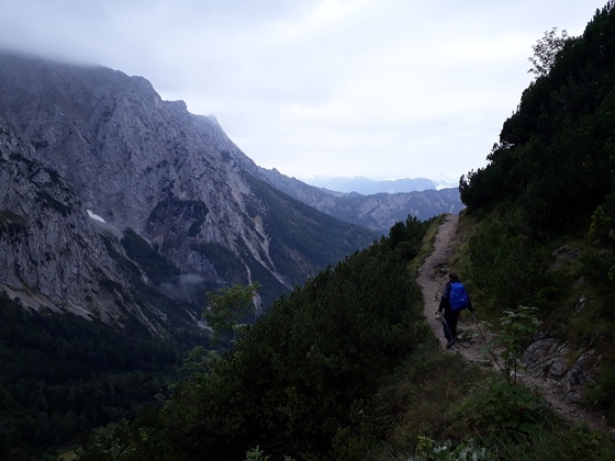 Walk from the Zahmen Kaiser to Walchsee