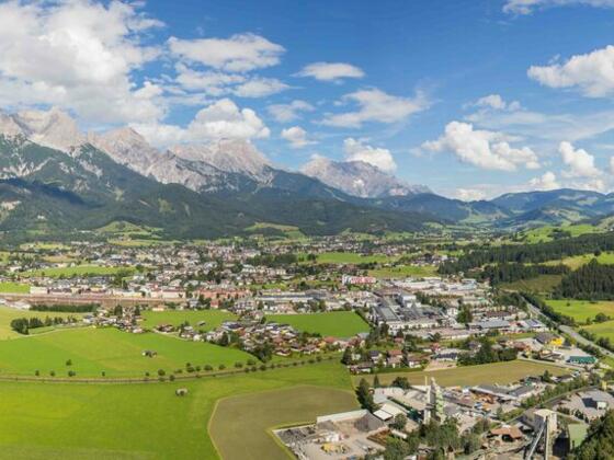 Blick vom Biberg ins Tal