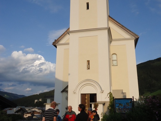 Am Kirchhügel von Kaprun