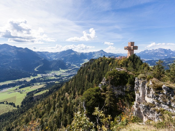 Jakobskreuz auf der Buchensteinwand
