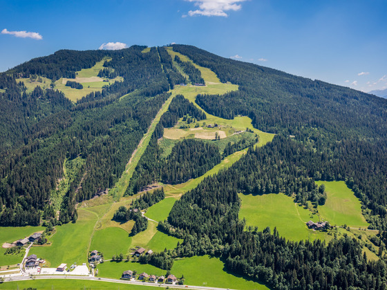 Blick auf den monte popolo