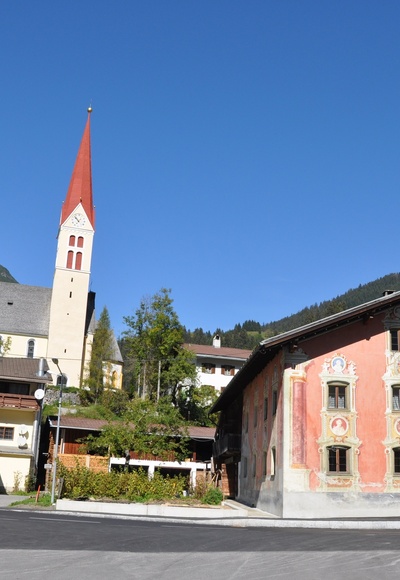 Dorfplatz Holzgau