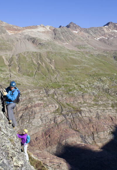 Klettersteig Schwärzenkamm