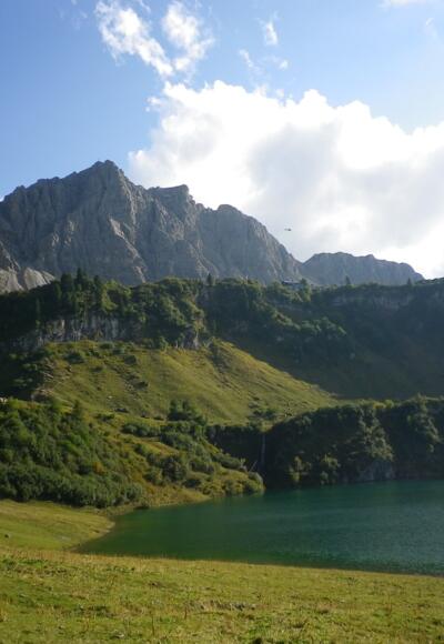 Landsberger Hütte oberhalb vom "Wandl"
