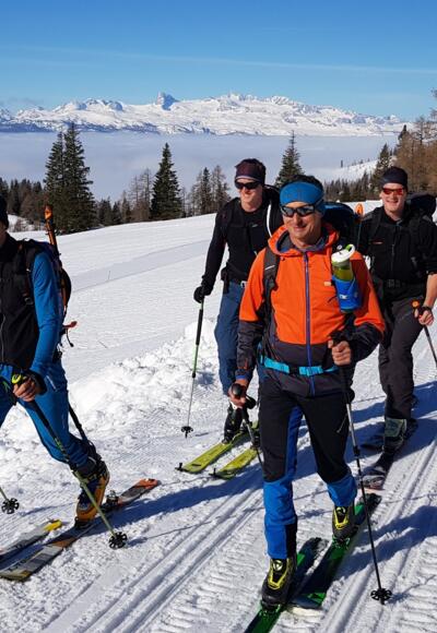 Abmarsch von der Tauplitzalm