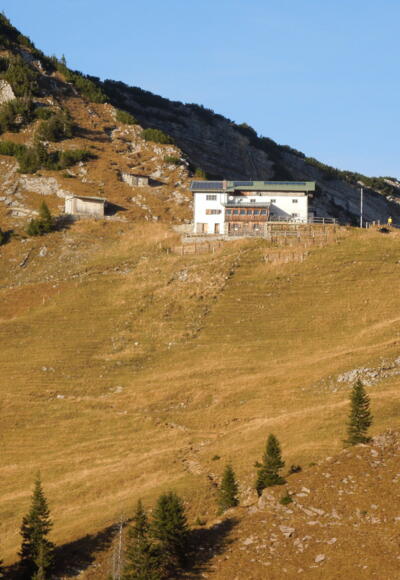 Start von der Tölzer Hütte