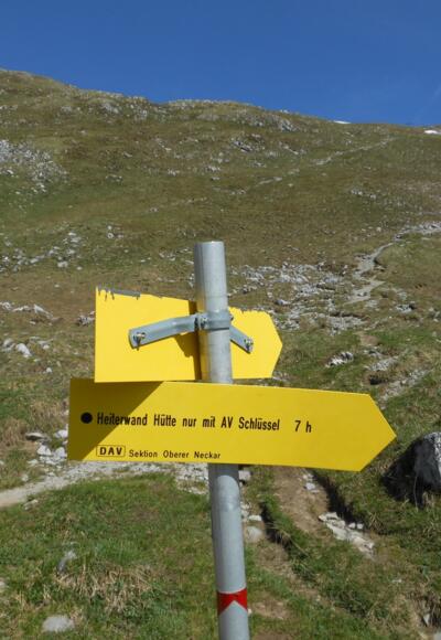 Unterhalb Steinjöchle