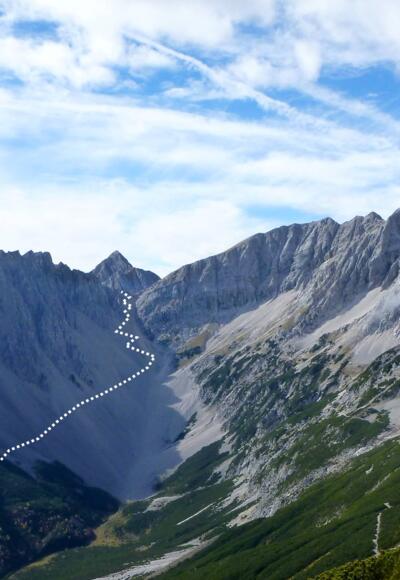 Querung zum Stempljoch