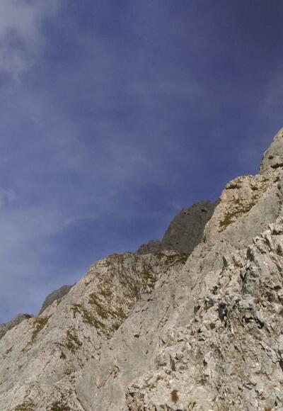 die Wand zur Fiechter Spitze