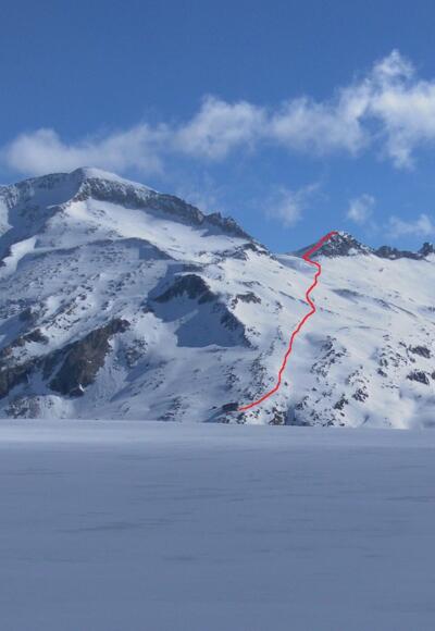 Anstieg Kürsingerhütte - Bachmayrspitze