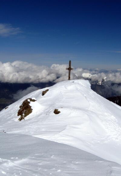 Der Gipfel des Gilfert in Sichtweite