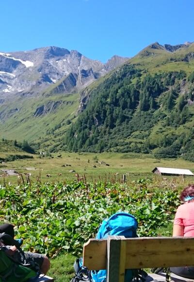 Rast auf der Hirzbachalm