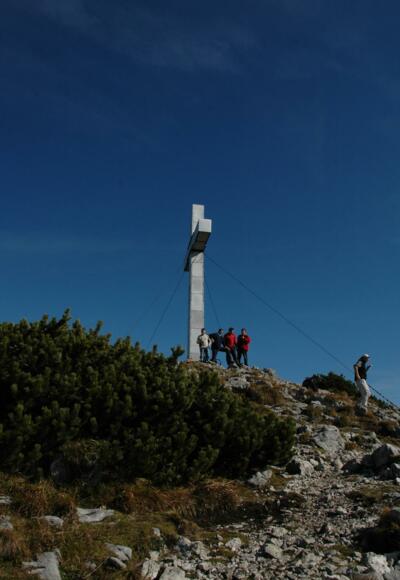 Traunstein - Gipfelkreuz
