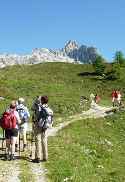 Aufstieg zur Franz-Fischer-Hütte