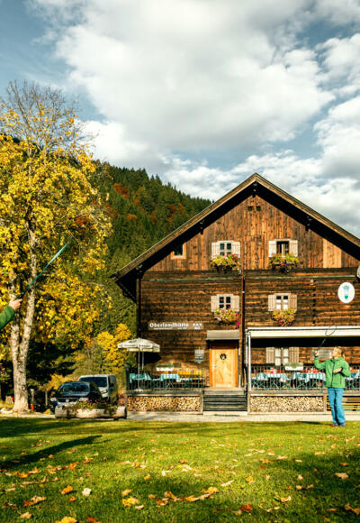 Perfekt für Familien: Die Oberlandhütte