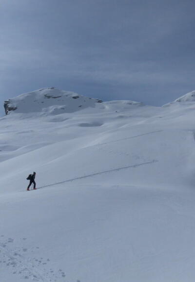 Hochzint links und Melkerloch rechts