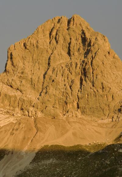 Morgenstimmung an der Lamsenspitze (2508 m)