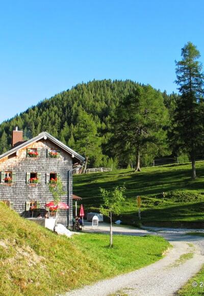 die letzten Meter zur Hütte