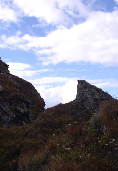 Kurz vor der Scharte zum Geißkarkopf
