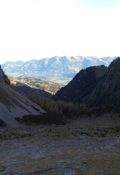 Blick zurück ins Brandnertal