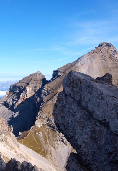Am Schlussgrat zur Lämpermahdspitze