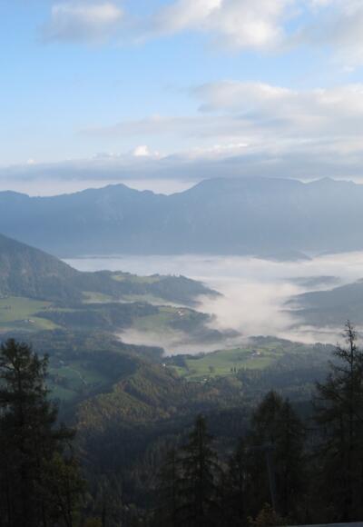 Blick von der Zellerhütte Richtung Vorderstoder (05.10.2014)