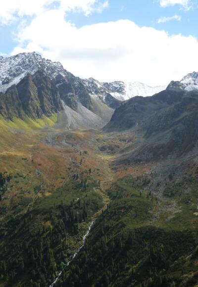Ausblick vom Weg aus