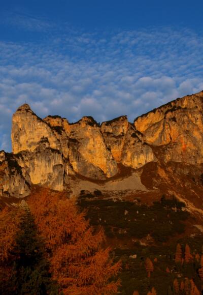 Dalfazer Kamm im Morgenlicht