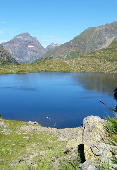 Blick auf den 3 Landschitzsee