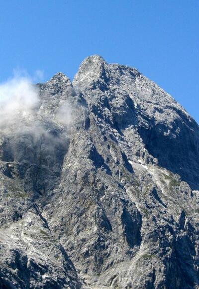 Blick zur östlichen Karwendelspitze