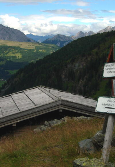 Talblick vom Biwak