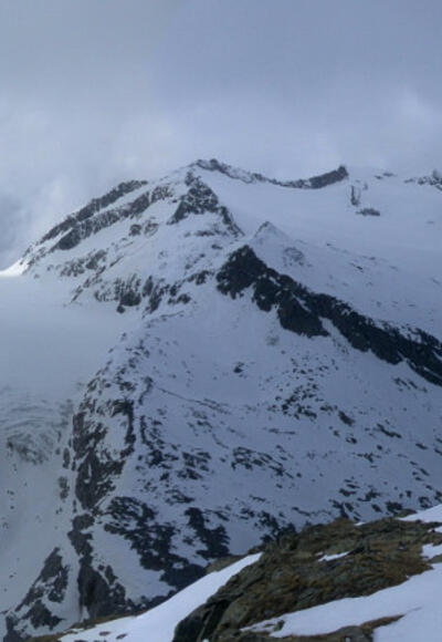 Sonntagskees und Schlieferspitze rechts (Standpunkt Kürsingerhütte)