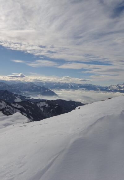 Am Gipfel des Hohen Freschen