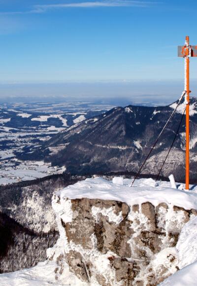 Gipfelstange Spitzplaneck Nord 1595m