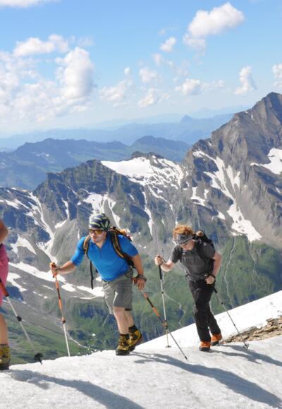 Auf den Spuren des Kaindlgrates - bei dem Traumwetter hier ein Spaziergang