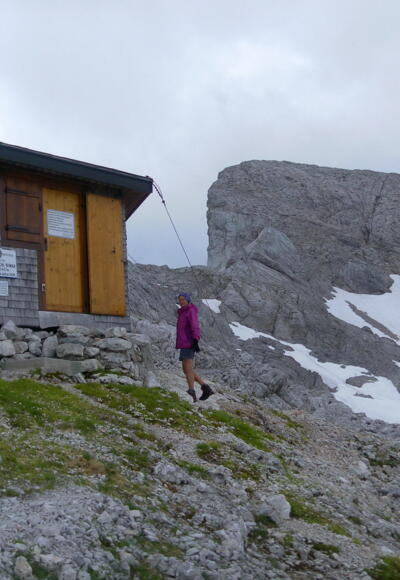 Wildalmkirchl vom gleichnamigen Biwak