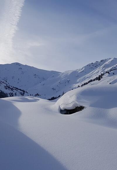 Blick zum Hirzer mit Hirzerkar