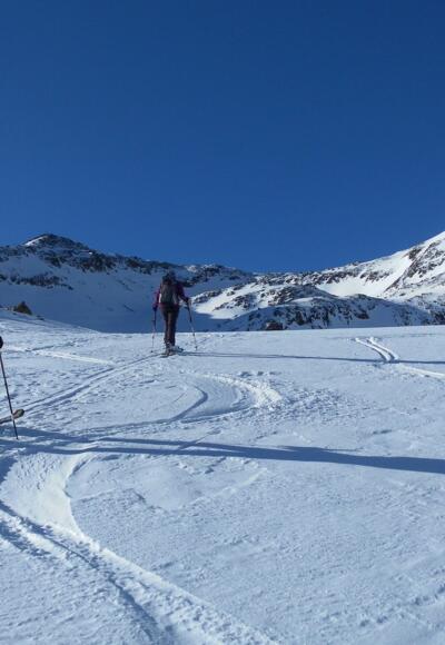 Nordkar unter Vd.+Mtl.+Ht. Guslarspitze