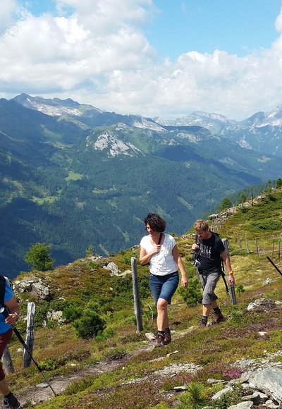 Weiter geht es auf dem Kamm