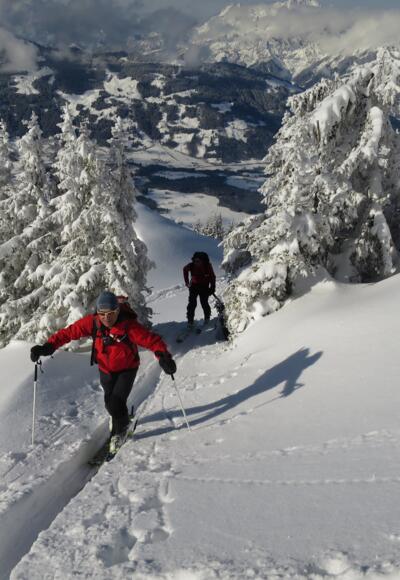 Der weitere Anstieg ...