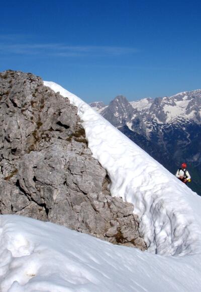 Am Schrockengrat unterwegs