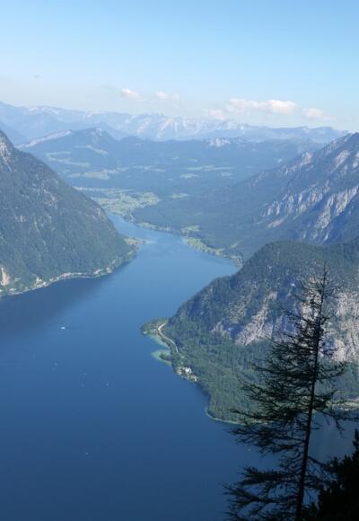 Ausblick aus dem Klettersteig