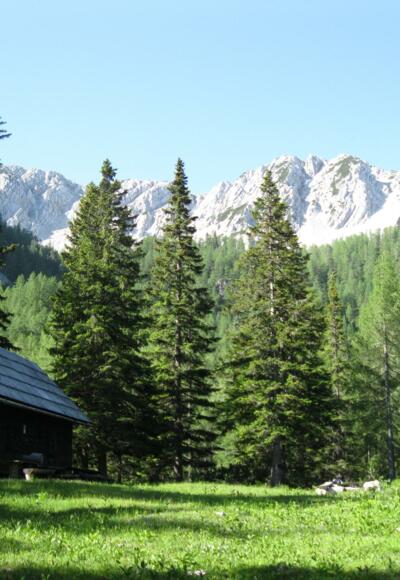Krischahütte auf der oberen Krischa