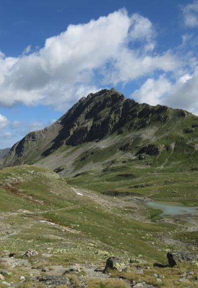 Hohes Rad und Radsattel mit Aufstiegsweg