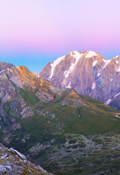 Farbenspiel in der Bergwelt rund ums Pfitscher Joch