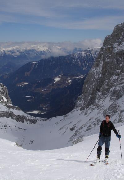 Kurz vor Erreichen der Sigistalhöhe.